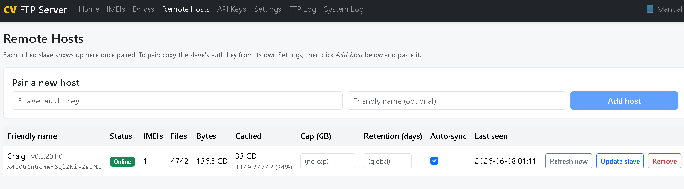 CVFTP screenshot