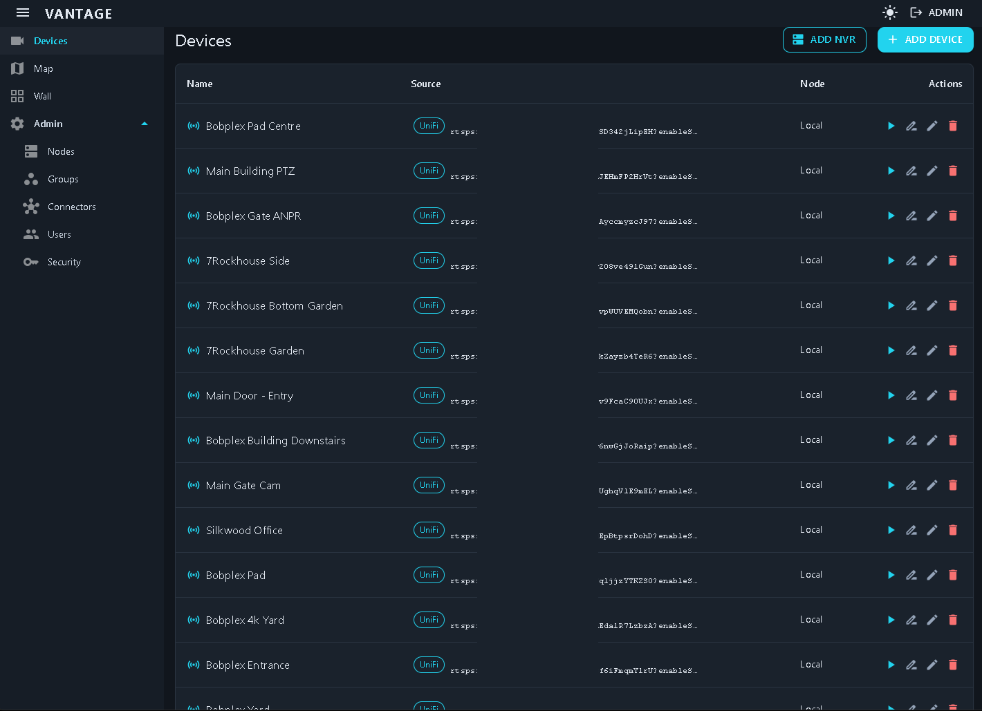 Vantage screenshot