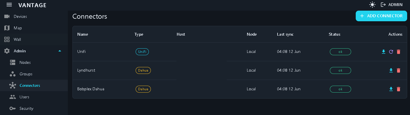 Vantage screenshot